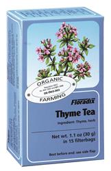Floradix Thyme Herbal Tea 15 filterbags 